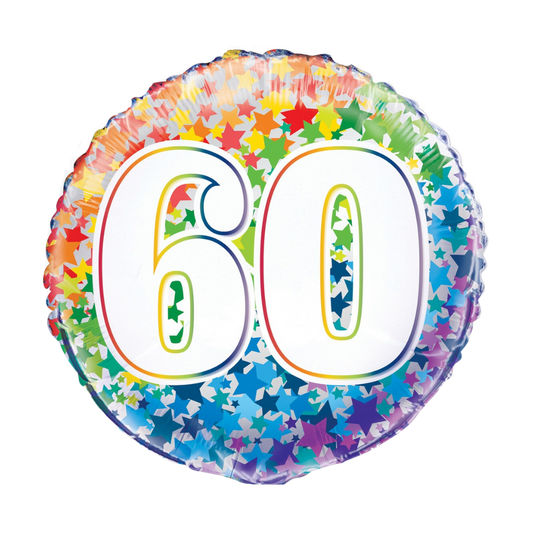 60 Rainbow Confetti