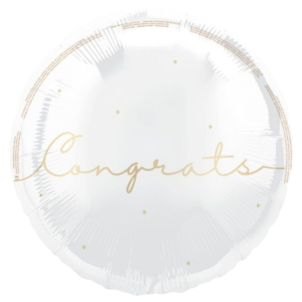Congrats White & Gold