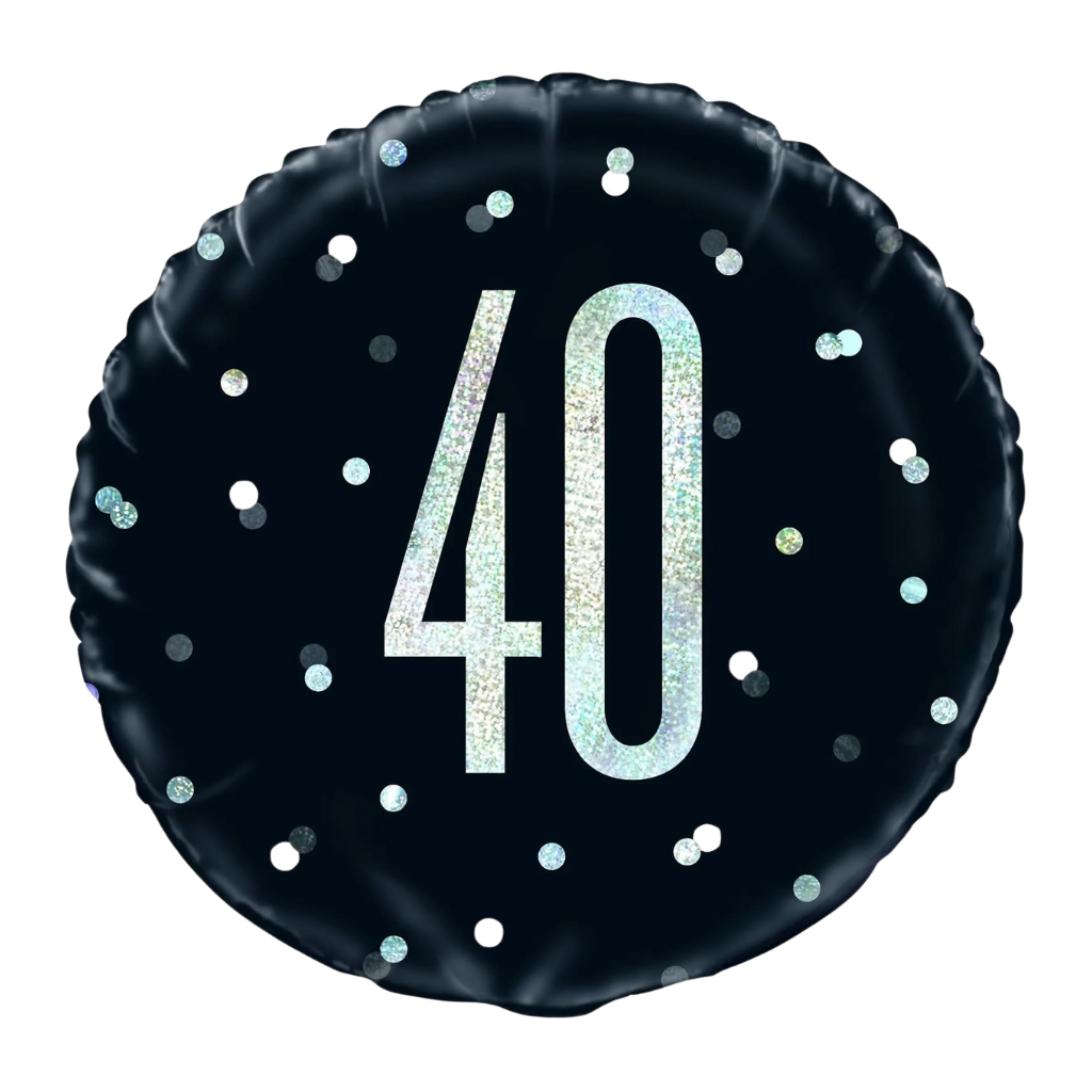 40 Black & Siver