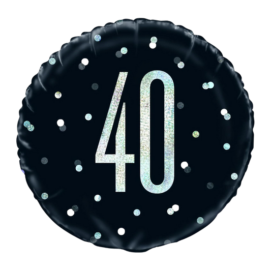 40 Black & Siver
