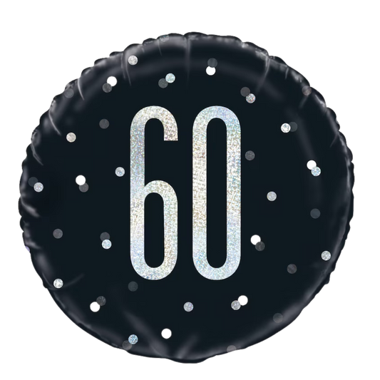 60 Black & Silver