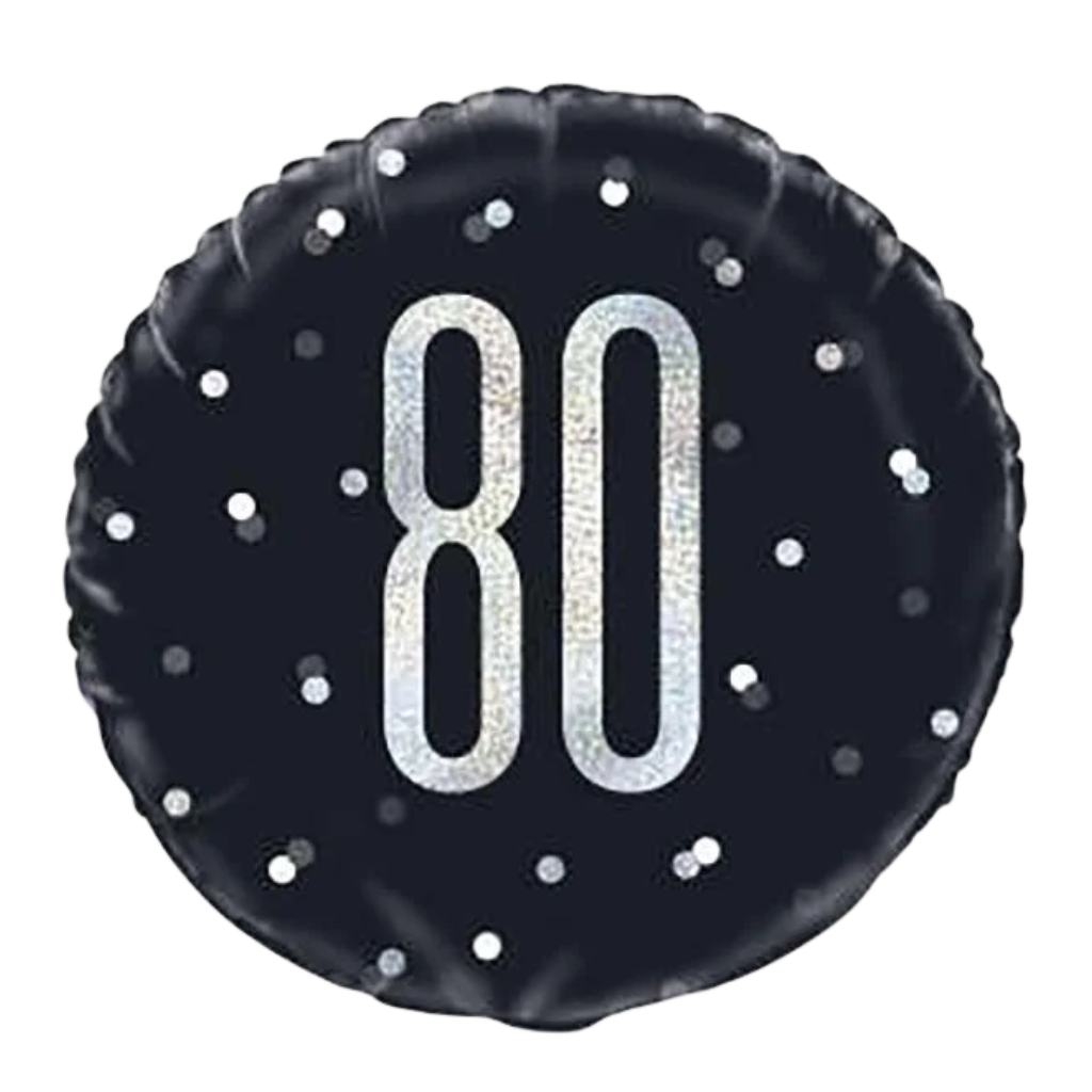 80 Black & Silver