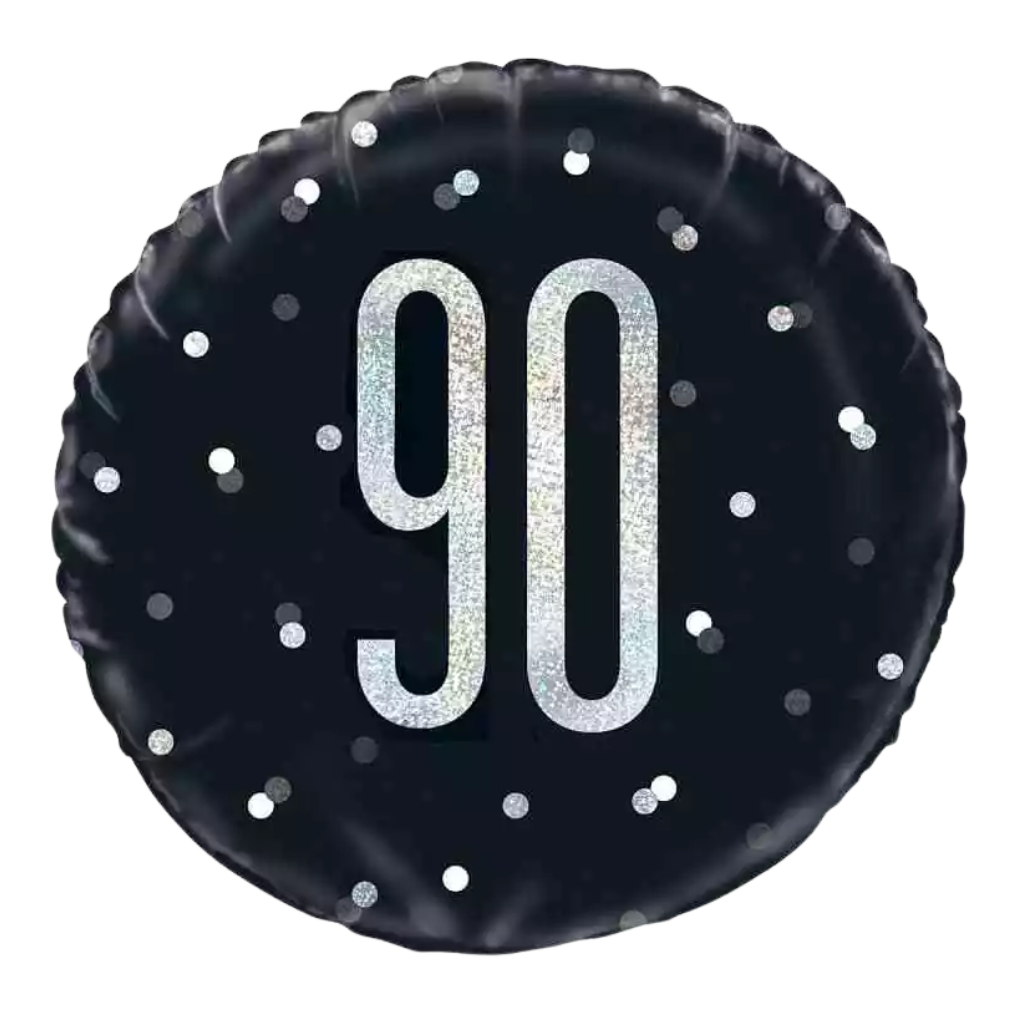 90 Black & Silver