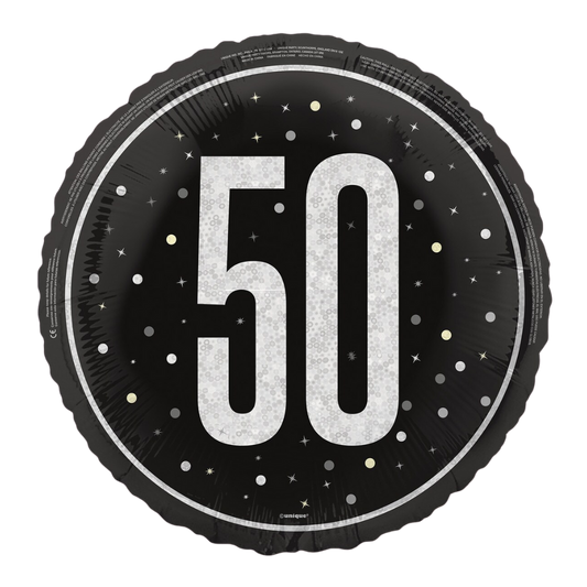 50 Black & Silver