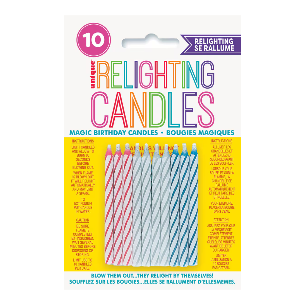 Magic Re-Lighting Candles (10pk)