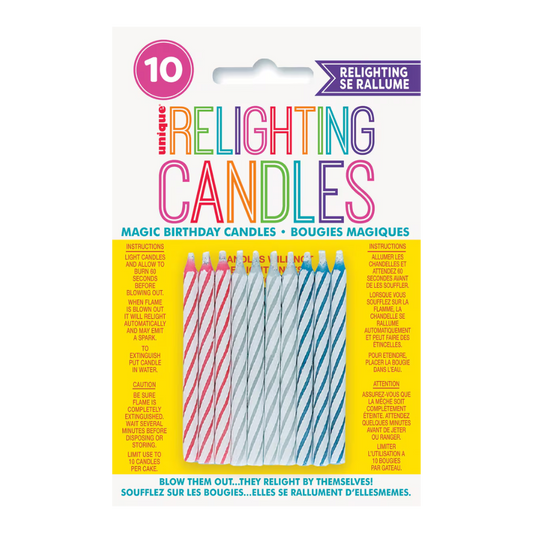 Magic Re-Lighting Candles (10pk)