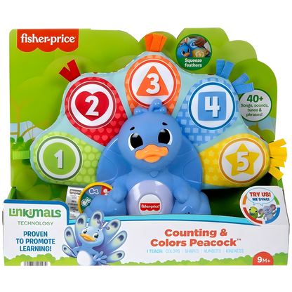 Fisher Price Count & Colour Peacock