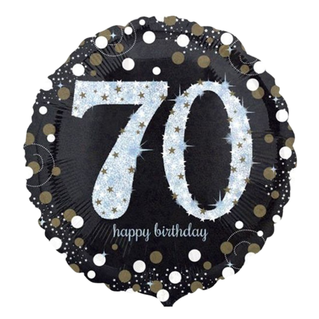 70 Black, White & Gold