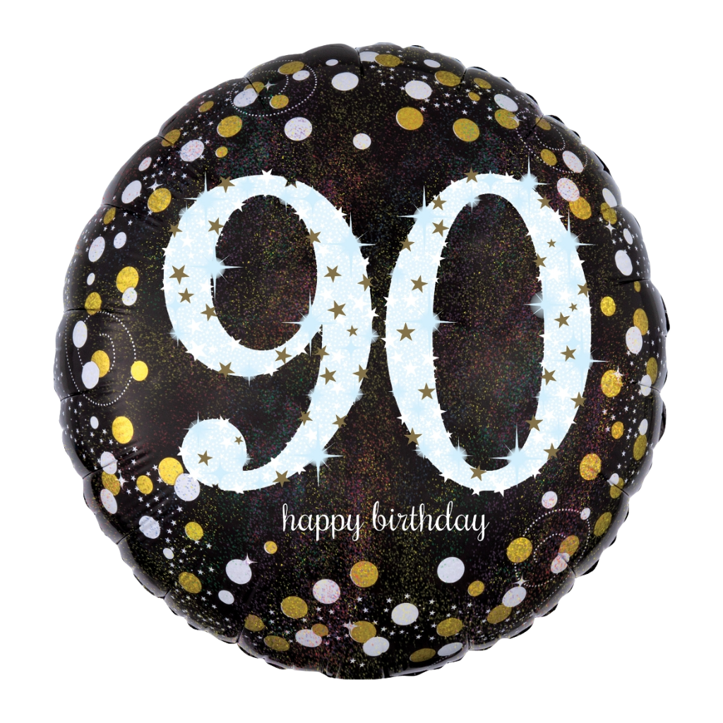 90 Black, White & Gold