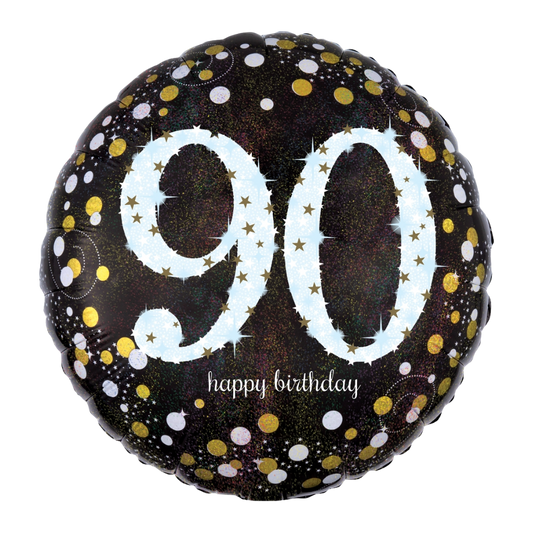 90 Black, White & Gold