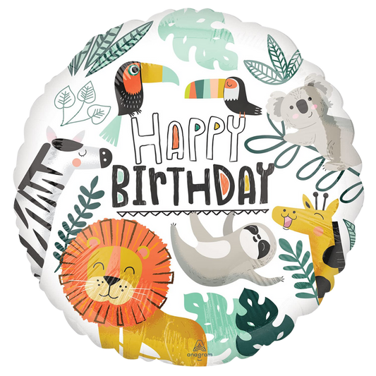 Happy Birthday Bright Safari