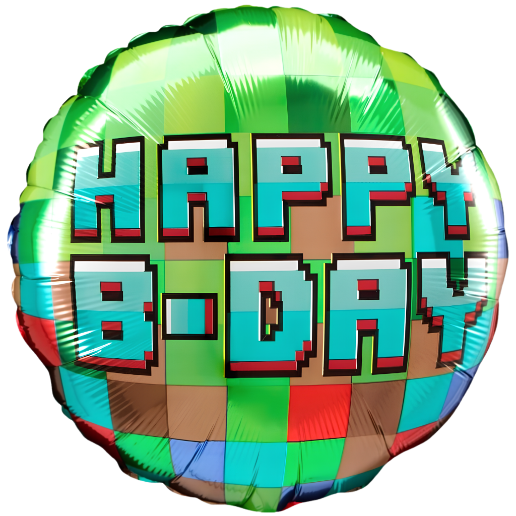 Happy B-Day Pixel Party