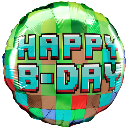 Happy B-Day Pixel Party
