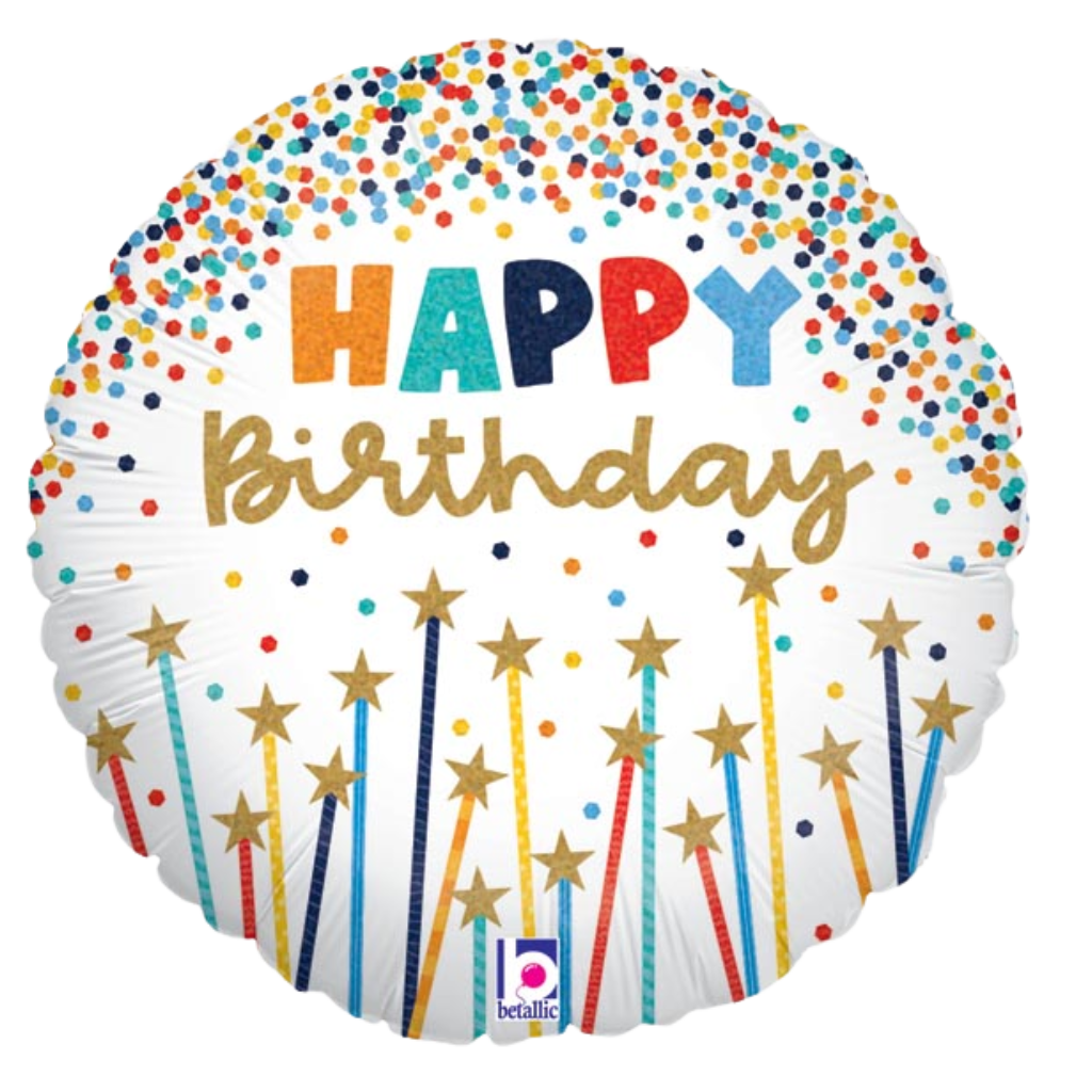 Happy Birthday Star Candles