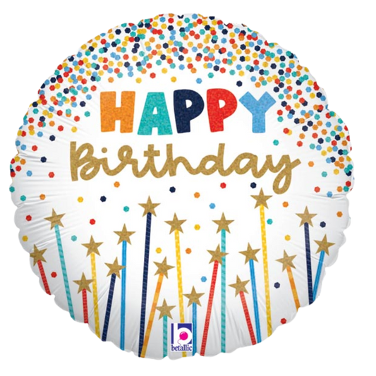 Happy Birthday Star Candles