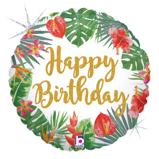 Hayy Birthday Bright Tropical