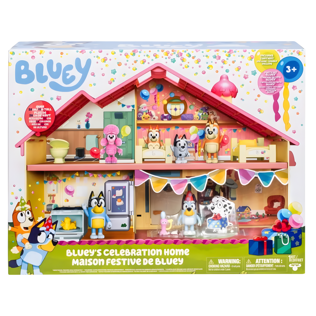 Bluey Celebration Home Play set