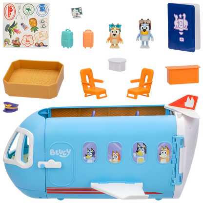 Bluey 3 in 1 Airplane Playset