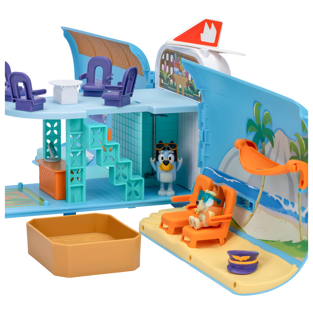 Bluey 3 in 1 Airplane Playset