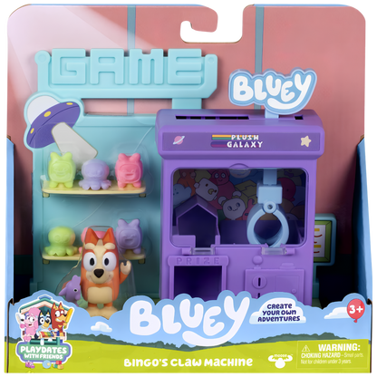 Bluey Mni Playset Claw Machine