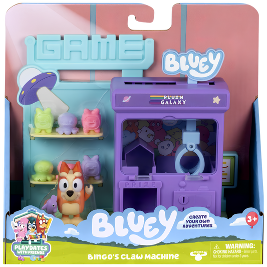 Bluey Mni Playset Claw Machine