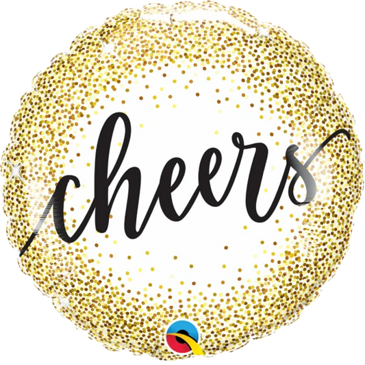 Cheers Gold and White