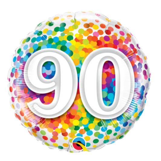 90 Rainbow Confetti