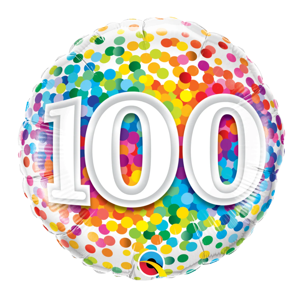 100 Rainbow Confetti