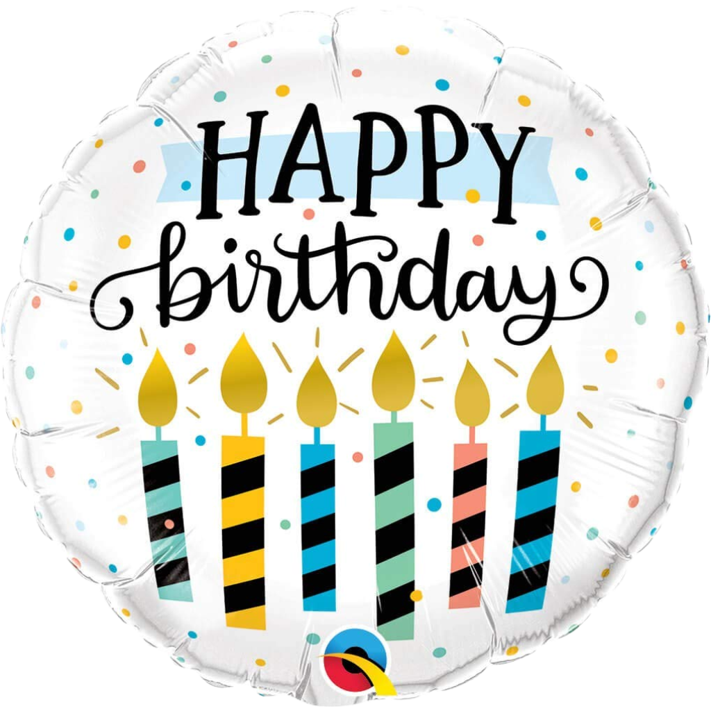 Happy Birthday Pastel Candles  2