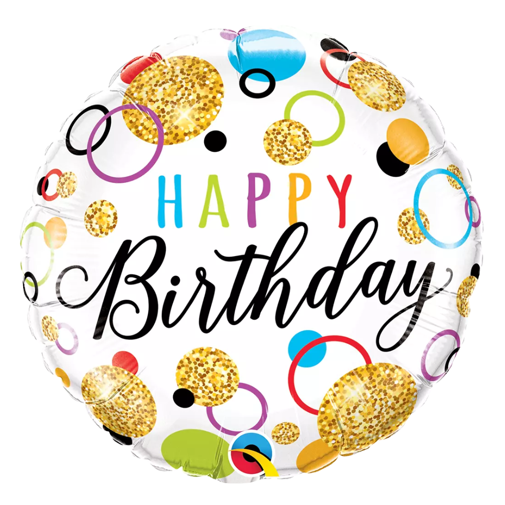 Happy Birthday Circles