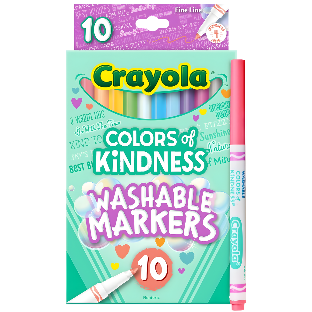 Crayola Fineline Colours of Kindness (10pk)
