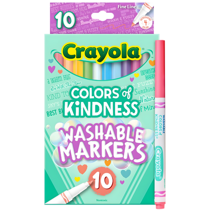 Crayola Fineline Colours of Kindness (10pk)