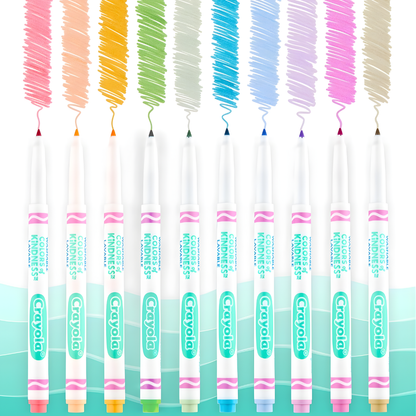 Crayola Fineline Colours of Kindness (10pk)