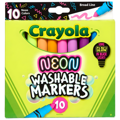 Crayola Neon Markers (10pk)