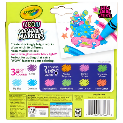 Crayola Neon Markers (10pk)