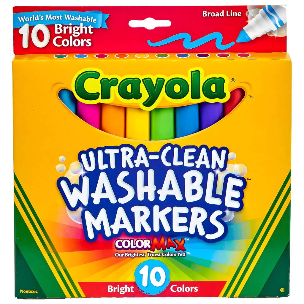 Crayola Ultra Clean Washable Markers (10pk)