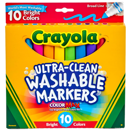 Crayola Ultra Clean Washable Markers (10pk)