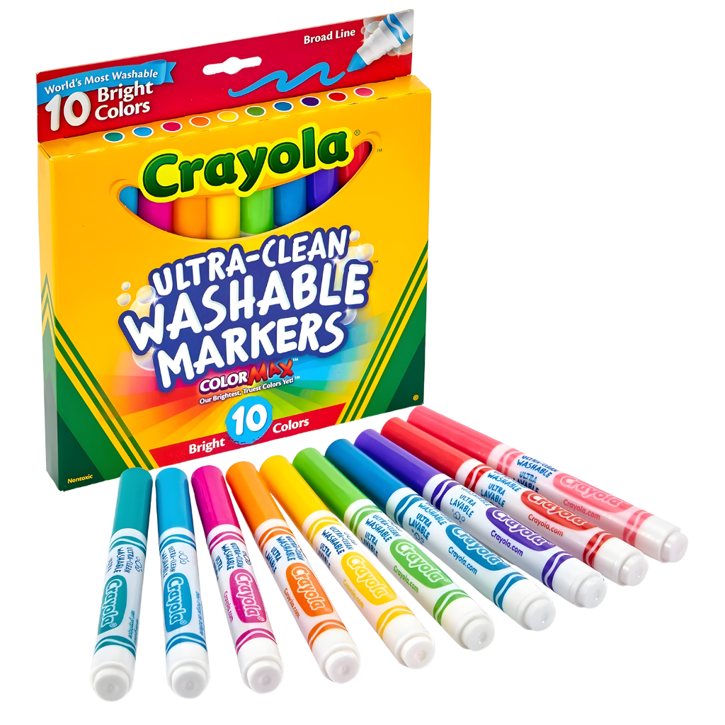 Crayola Ultra Clean Washable Markers (10pk)