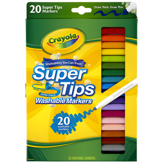 Crayola Super Tips (20pk)