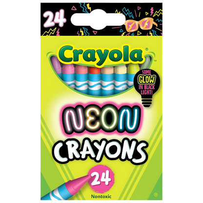 Crayola Neon Crayons (24pk)