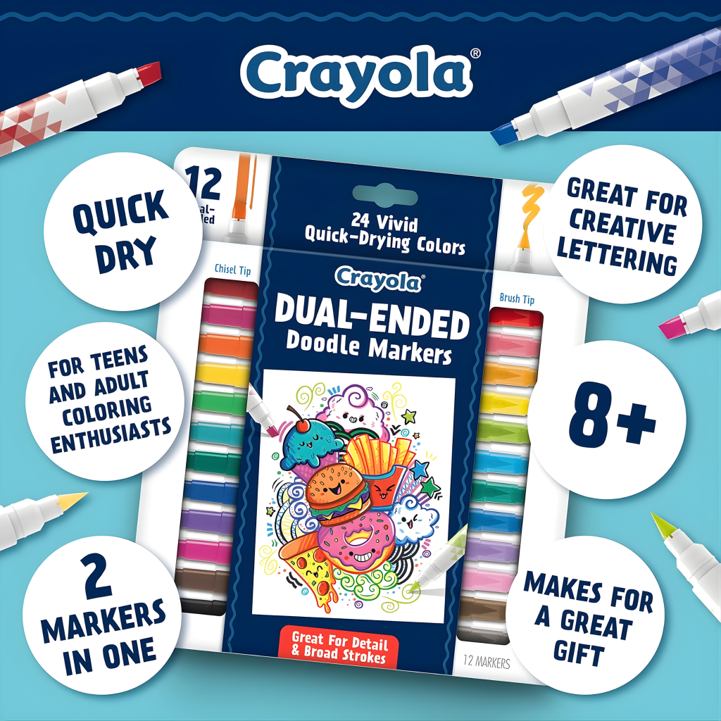 Crayola Dual - Ended Markers 