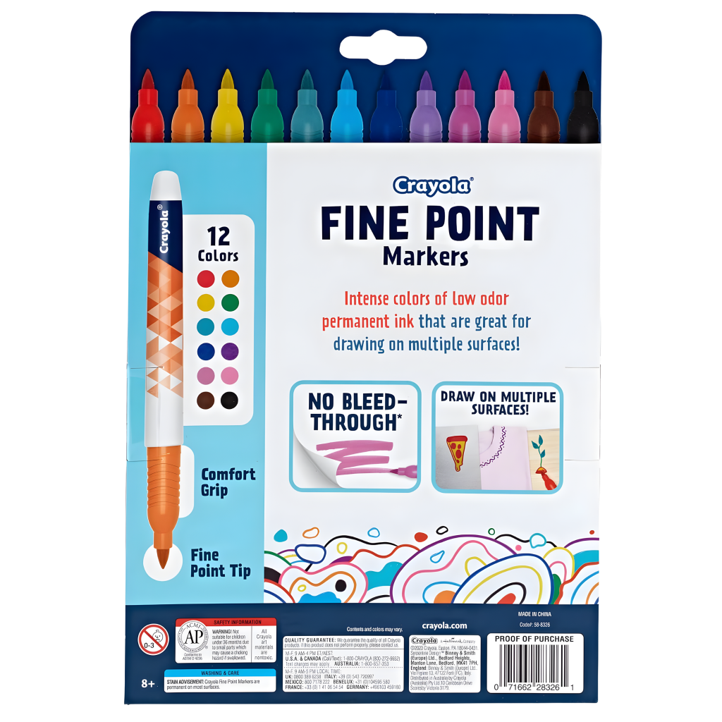 Crayola Fine Point Markers 