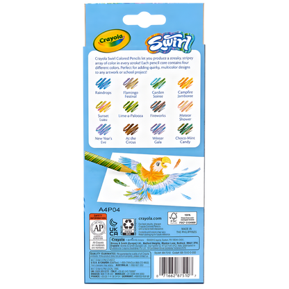 Crayola Swirl Coloured Pencils (12pk) 