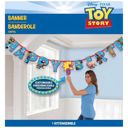 Toy Story Jumbo 'Add an Age' Birthday Banner