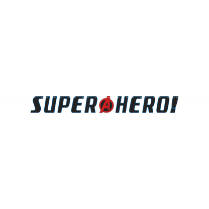 Avengers Jumbo 'Add an Age' Birthday Banner