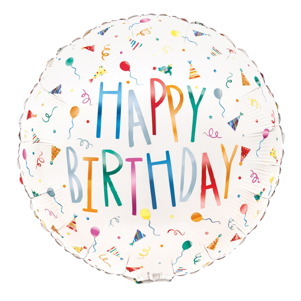 Happy Birthday Festive Confetti