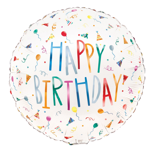Happy Birthday Festive Confetti