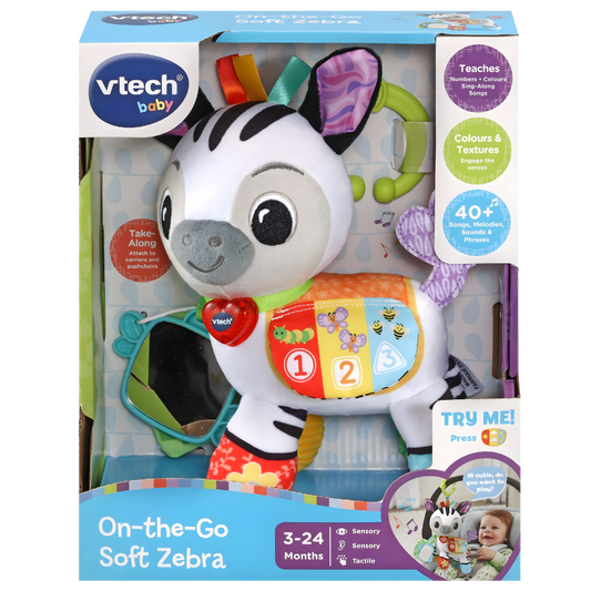 V Tech Baby Soft Zebra
