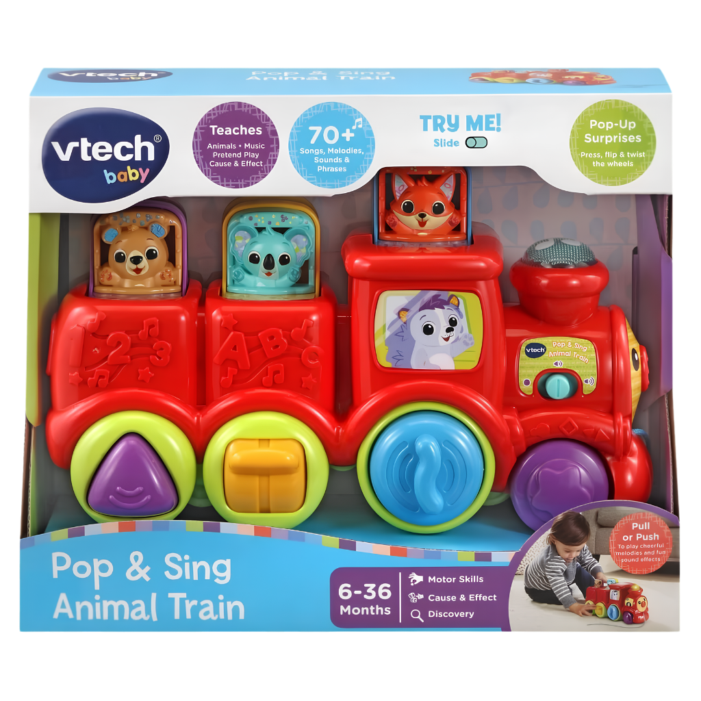 Pop & Sing Animal Train
