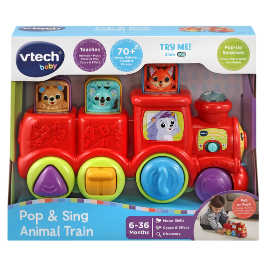 Pop & Sing Animal Train